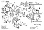 Bosch 0 601 588 003 Gst 100 Jig Saw 230 V / Eu Spare Parts